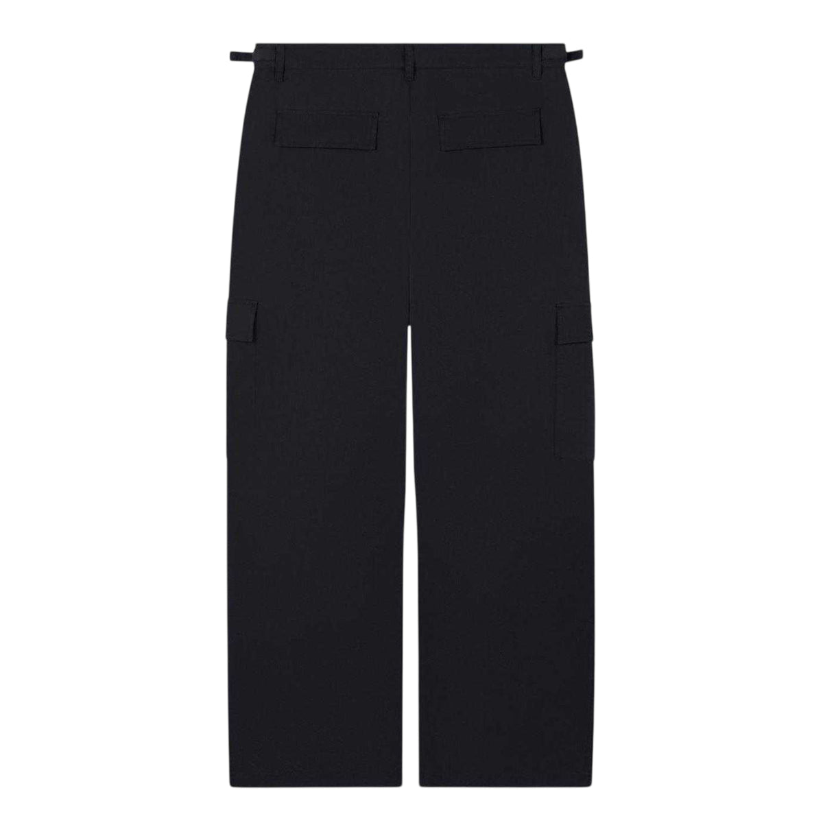 Black - Back - Couture Club Mens Ripstop Cargo Trousers