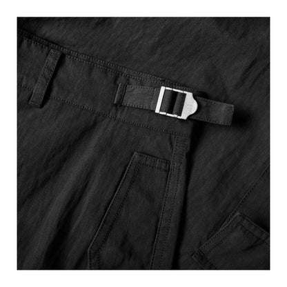 Black - Side - Couture Club Mens Ripstop Cargo Trousers