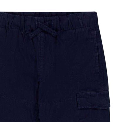 Navy - Back - Ralph Lauren Boys Polo Regular Cargo Trousers