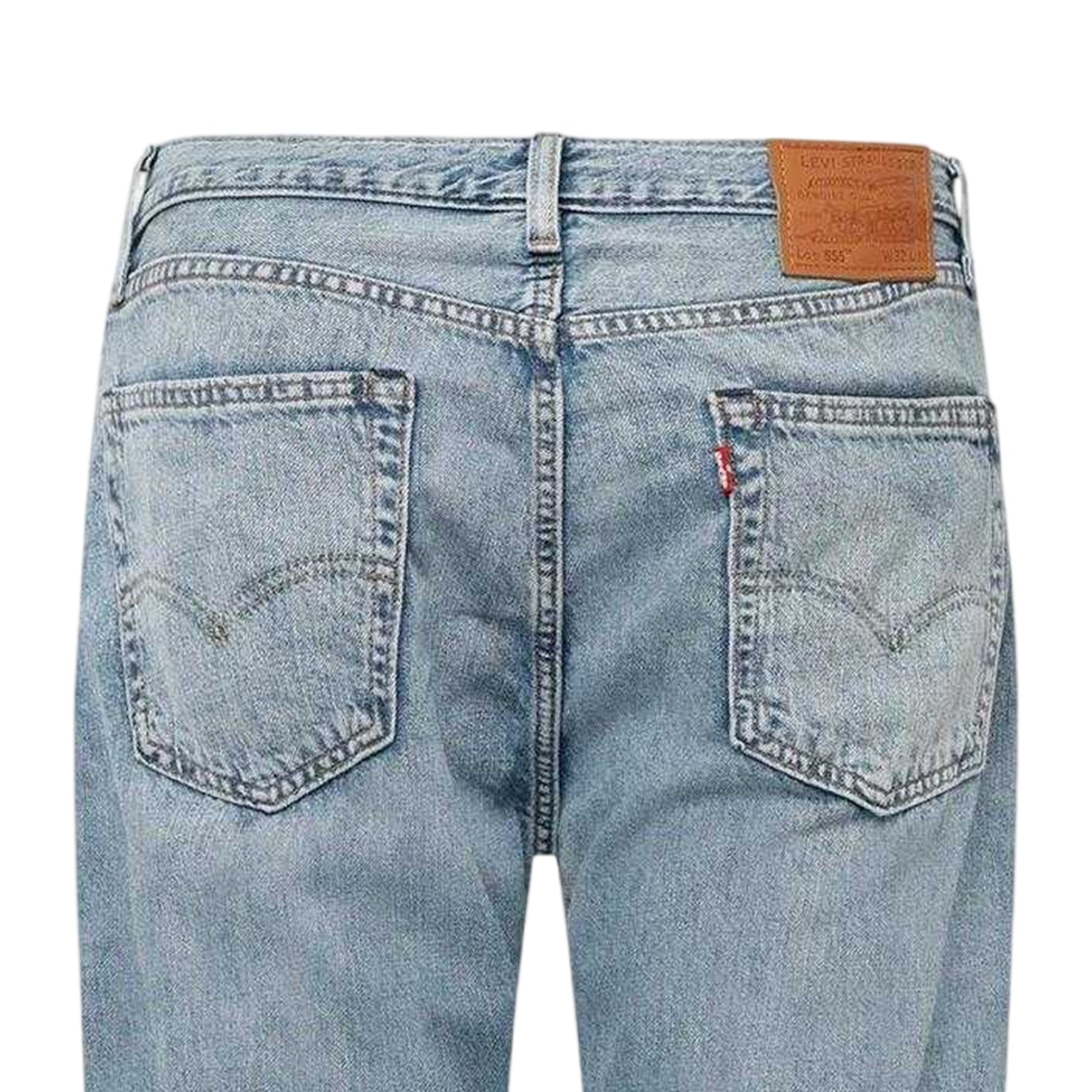 Blue - Lifestyle - Levis Mens 555 Relaxed Fit Jeans