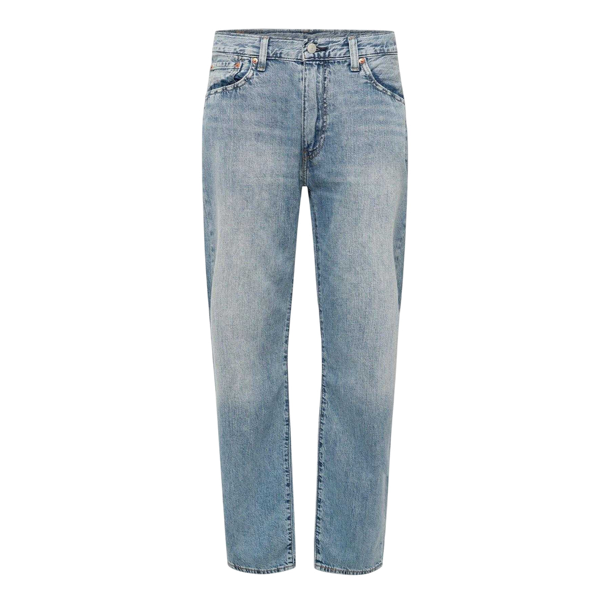 Blue - Front - Levis Mens 555 Relaxed Fit Jeans
