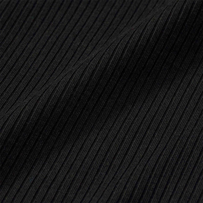 Black - Lifestyle - Nike Womens-Ladies Ribbed Yoga Pants