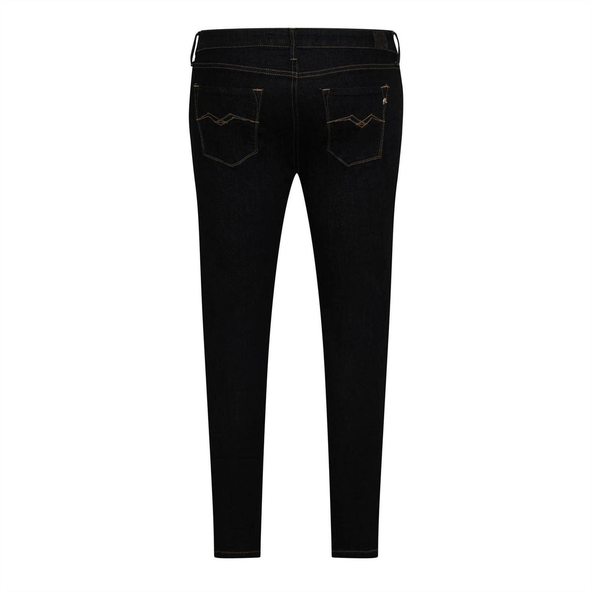 Dark Navy - Back - Replay Womens-Ladies Luz Skinny Jeans