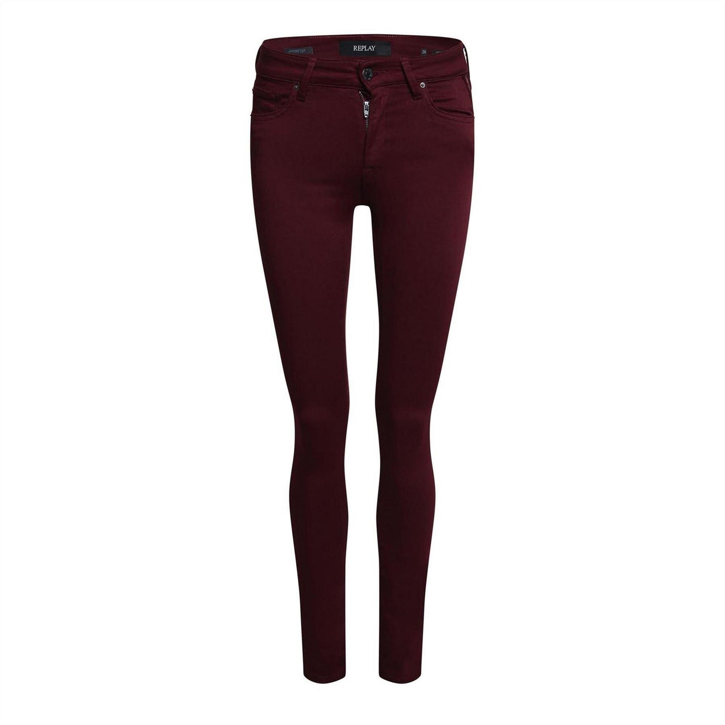 Purple - Front - Replay Womens-Ladies Luz Skinny Jeans