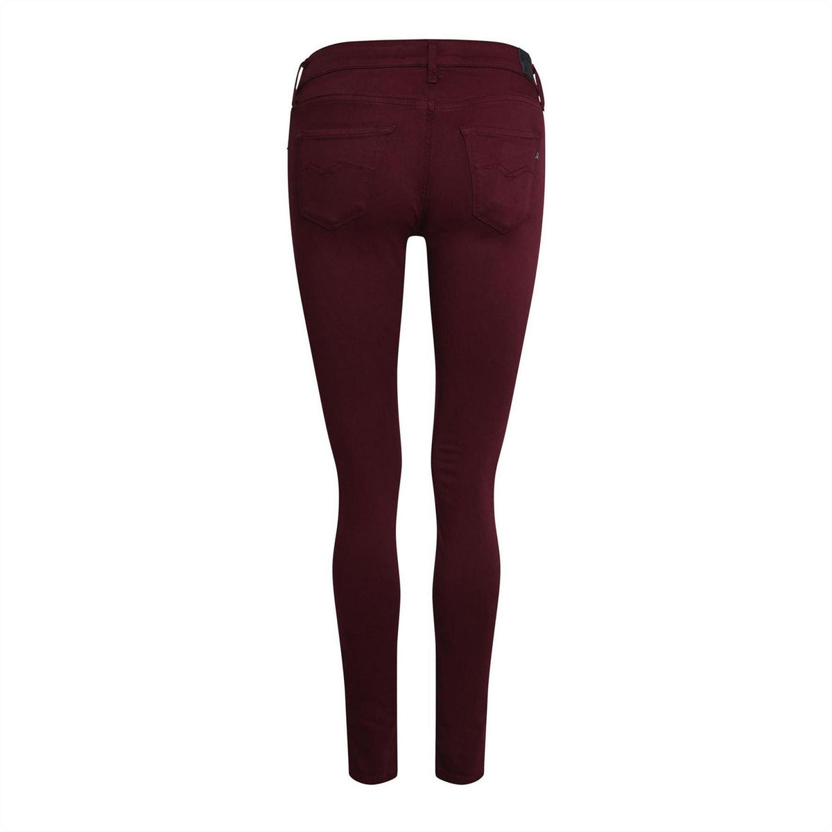 Purple - Back - Replay Womens-Ladies Luz Skinny Jeans