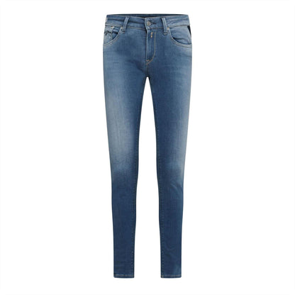 Blue - Front - Replay Womens-Ladies Luz Skinny Jeans