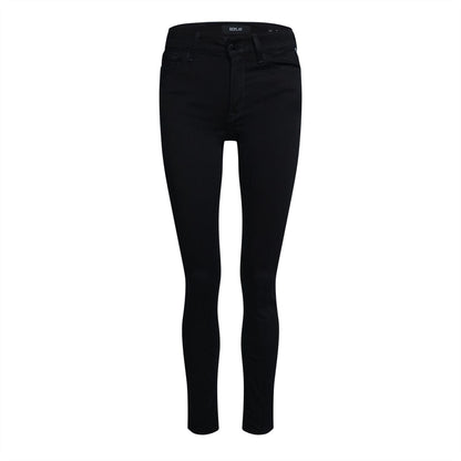 Blue-Dark Navy - Front - Replay Womens-Ladies Luz Skinny Jeans