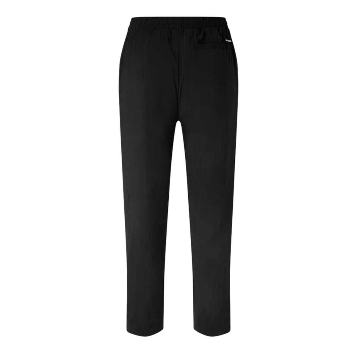Black - Back - Belier Mens Modal Plain Trousers