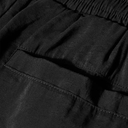 Black - Side - Belier Mens Modal Plain Trousers