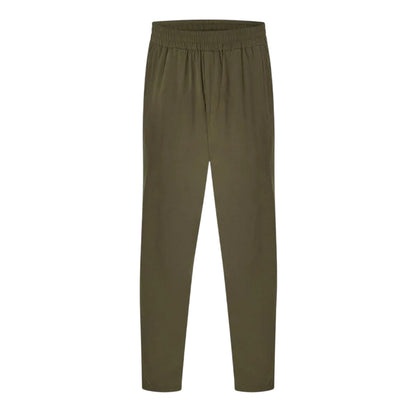 Olive - Front - Belier Mens Modal Plain Trousers
