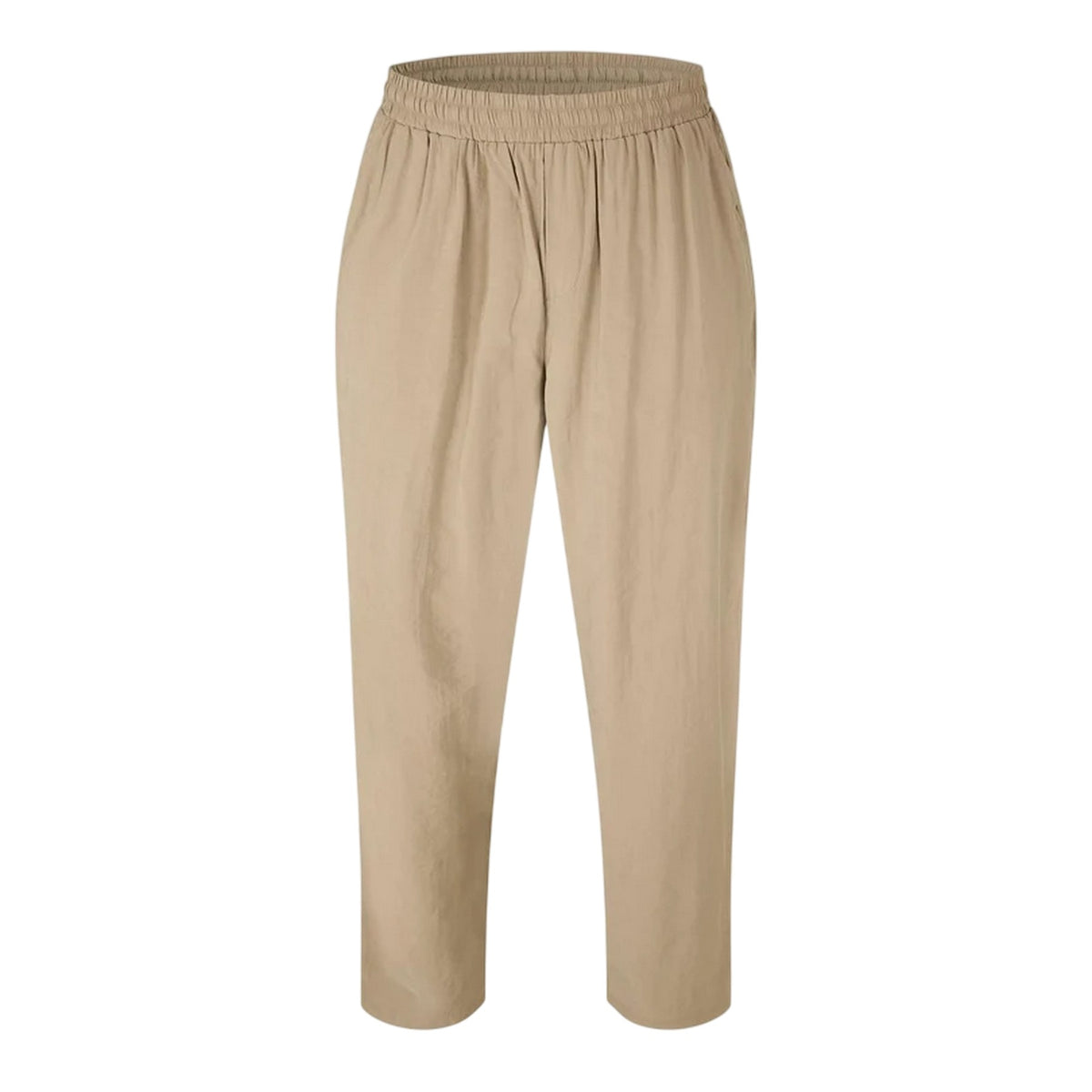 Taupe - Front - Belier Mens Modal Plain Trousers