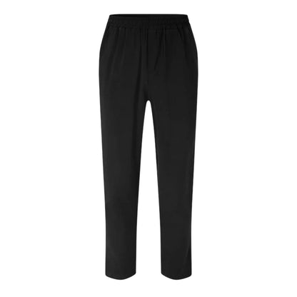 Black - Front - Belier Mens Modal Plain Trousers