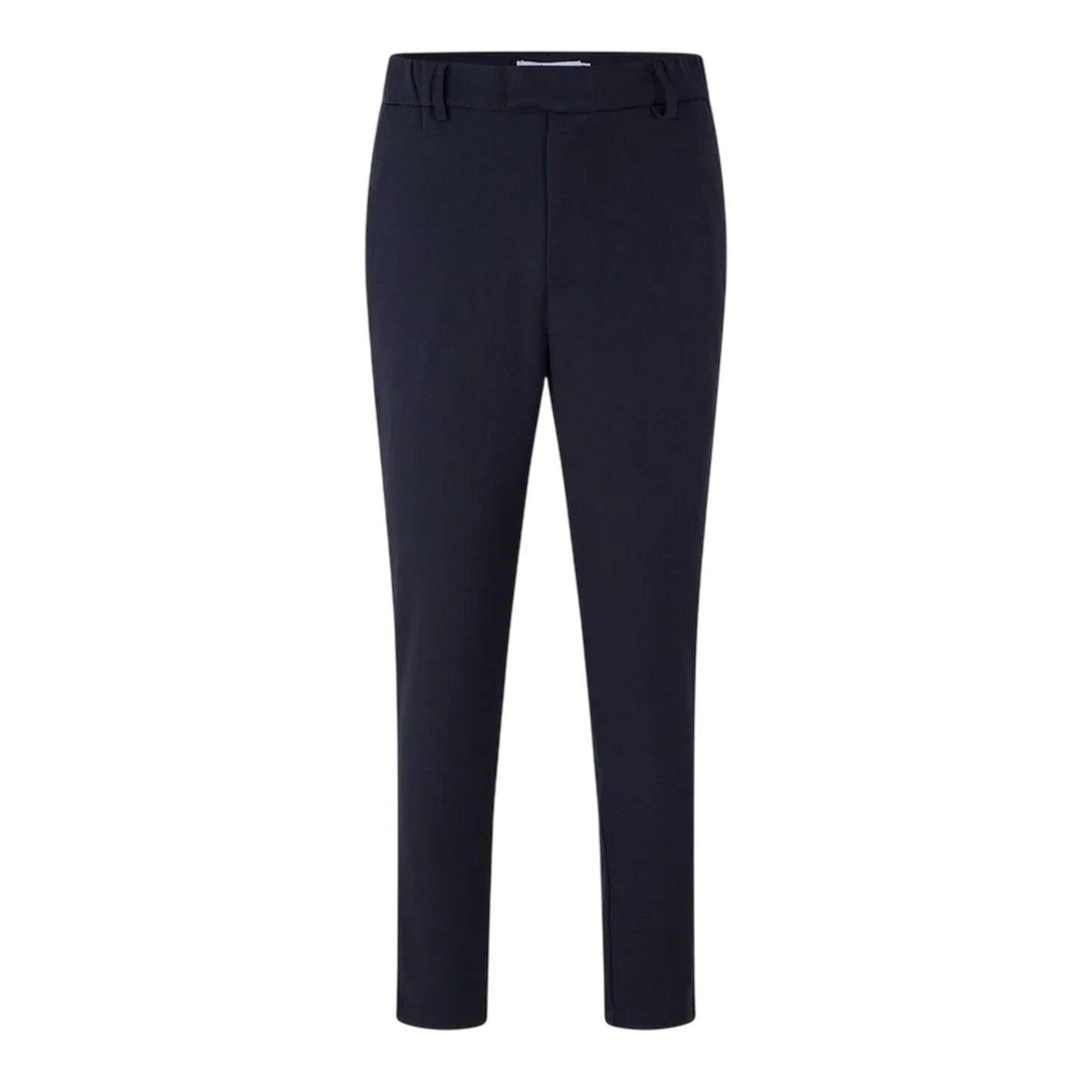Navy - Front - Belier Mens Wide Leg Trousers