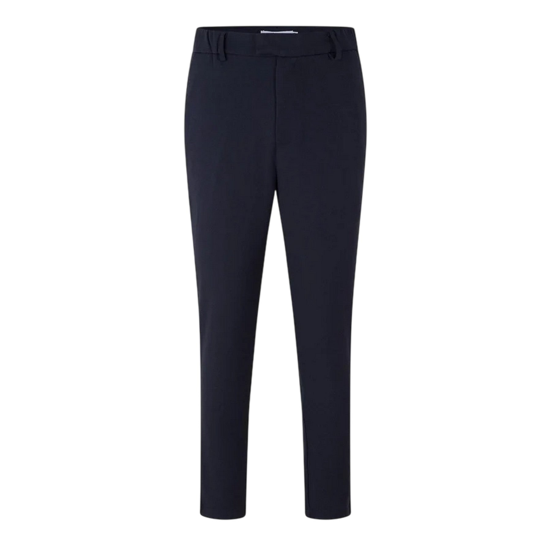 Navy - Back - Belier Mens Wide Leg Trousers
