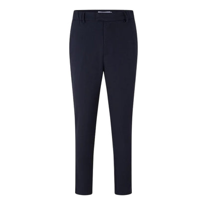 Navy - Back - Belier Mens Wide Leg Trousers