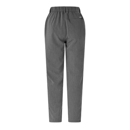 Slate Grey - Front - Belier Mens Wide Leg Trousers
