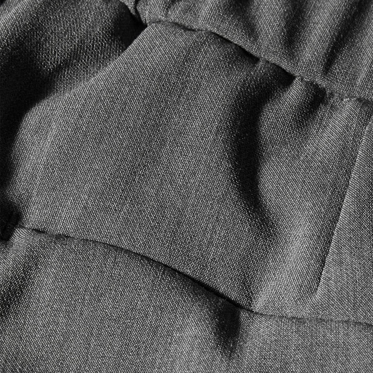 Slate Grey - Side - Belier Mens Wide Leg Trousers