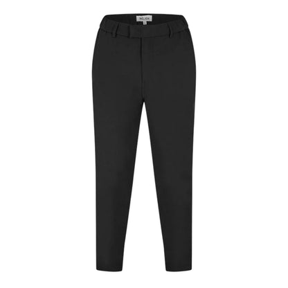 Black - Front - Belier Mens Wide Leg Trousers