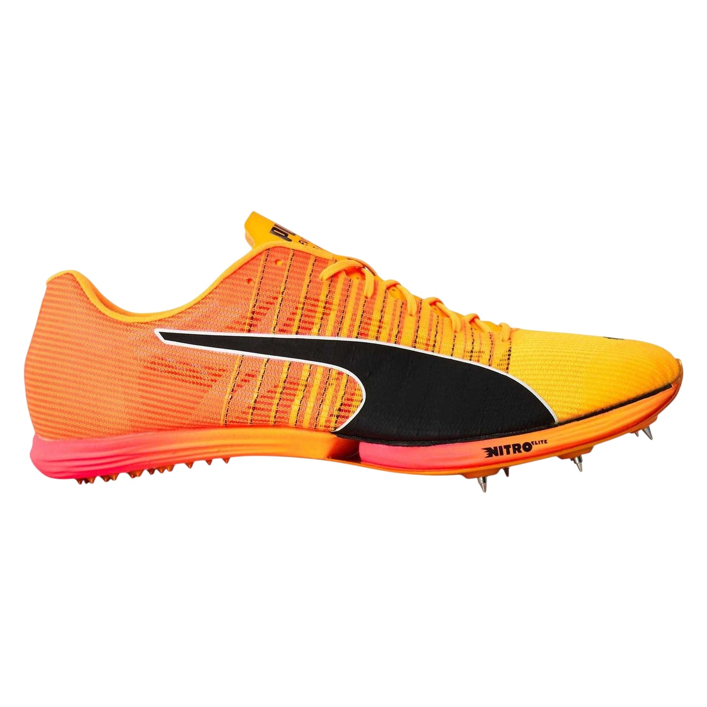 Sun Stream - Front - Puma Mens Evospeed Forte Nitro Elite Spiked Running Shoes