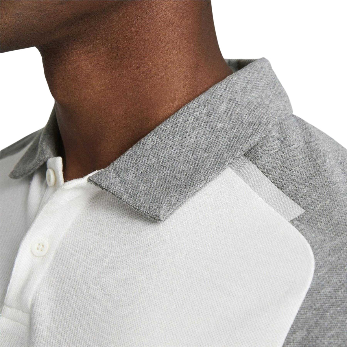 White-Grey - Lifestyle - Puma Mens Teamcup Casual Polo Shirt