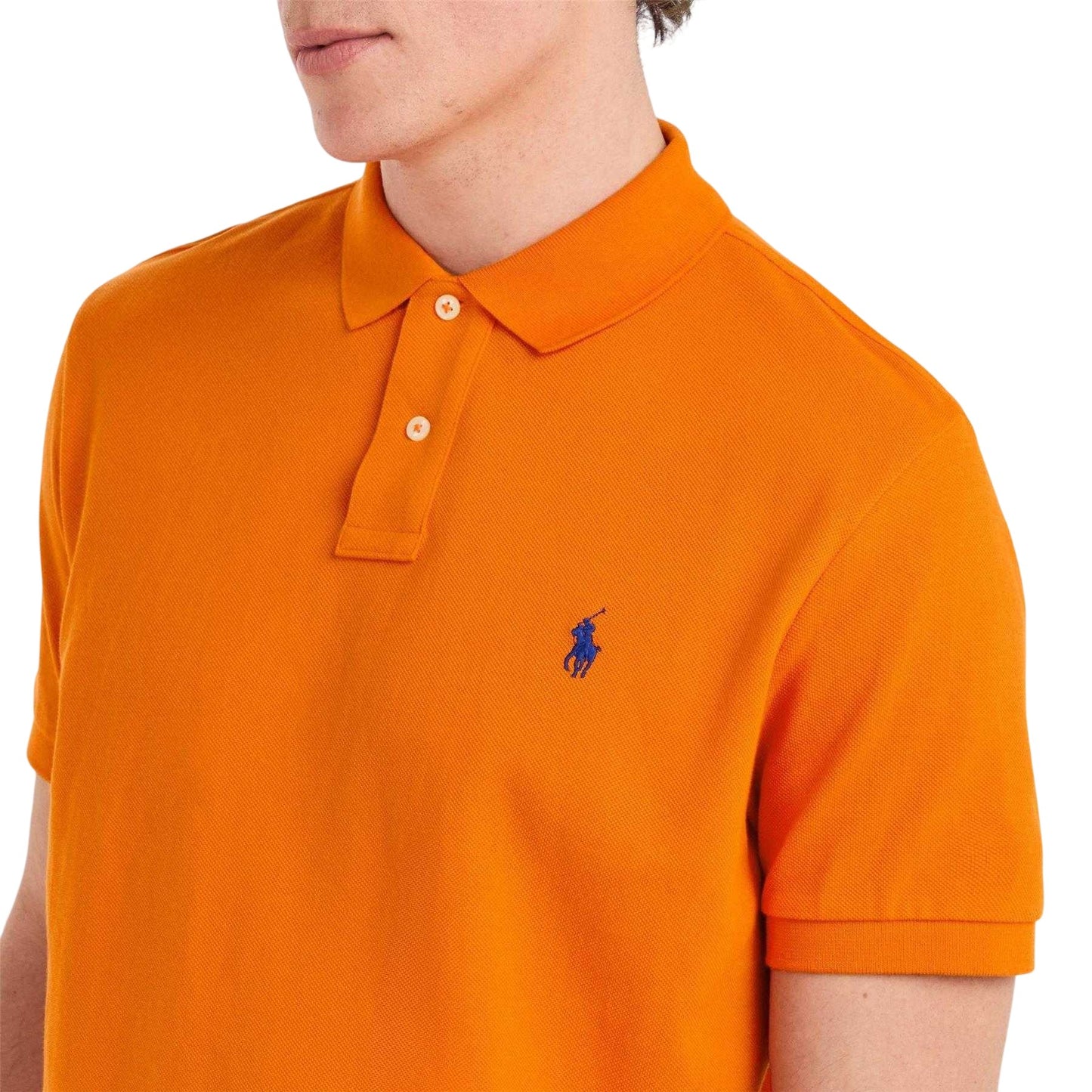 Orange - Lifestyle - Ralph Lauren Mens Custom Polo Shirt