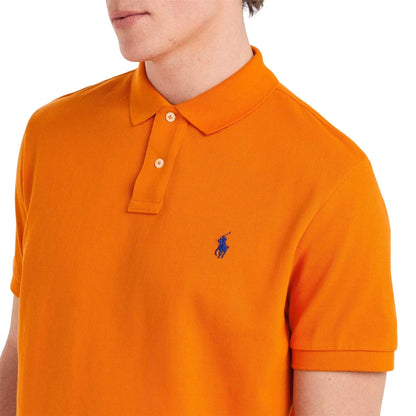 Orange - Lifestyle - Ralph Lauren Mens Custom Polo Shirt