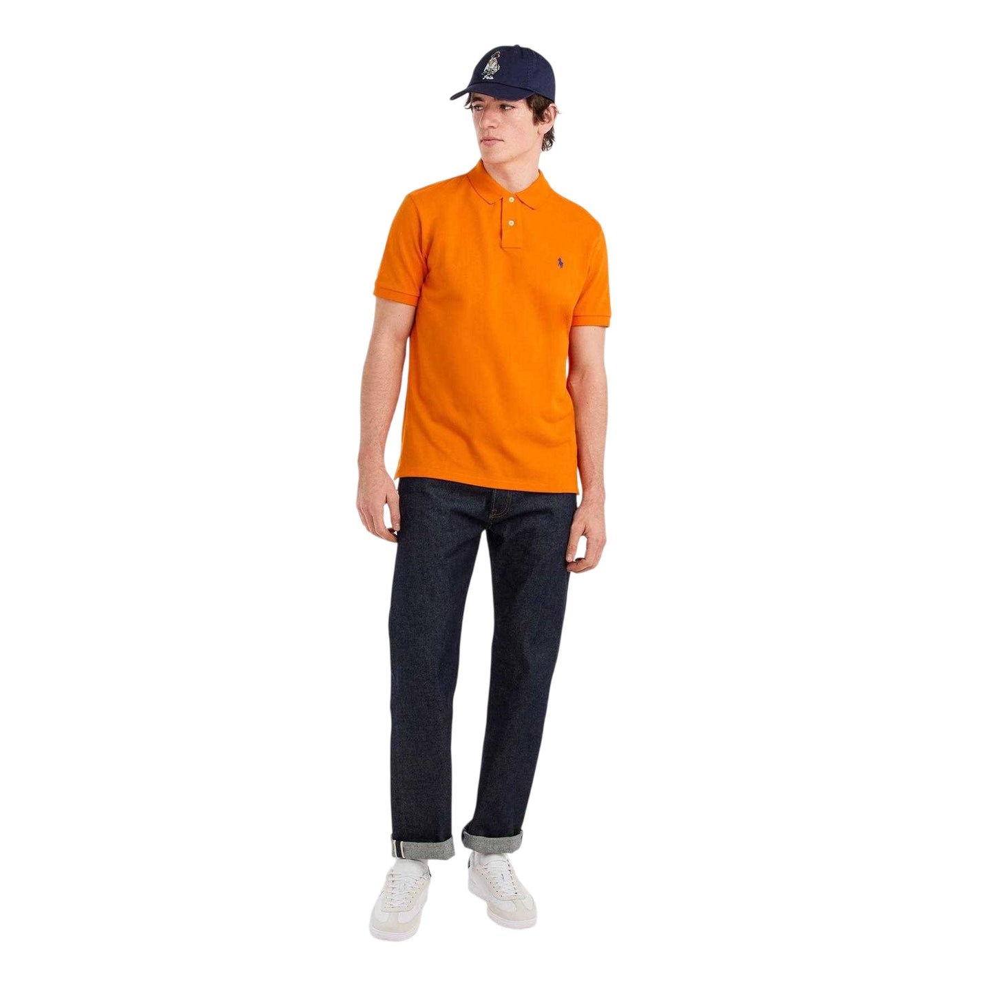Orange - Pack Shot - Ralph Lauren Mens Custom Polo Shirt
