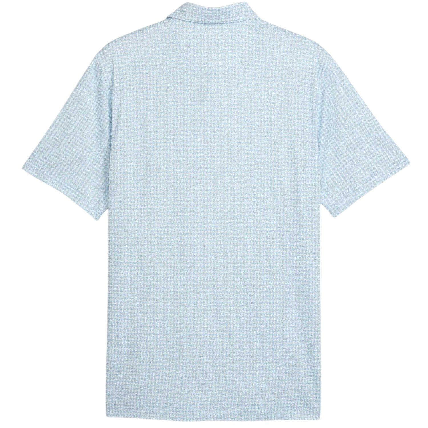 White-Blue - Back - Puma Mens Cloudspun Polo Shirt