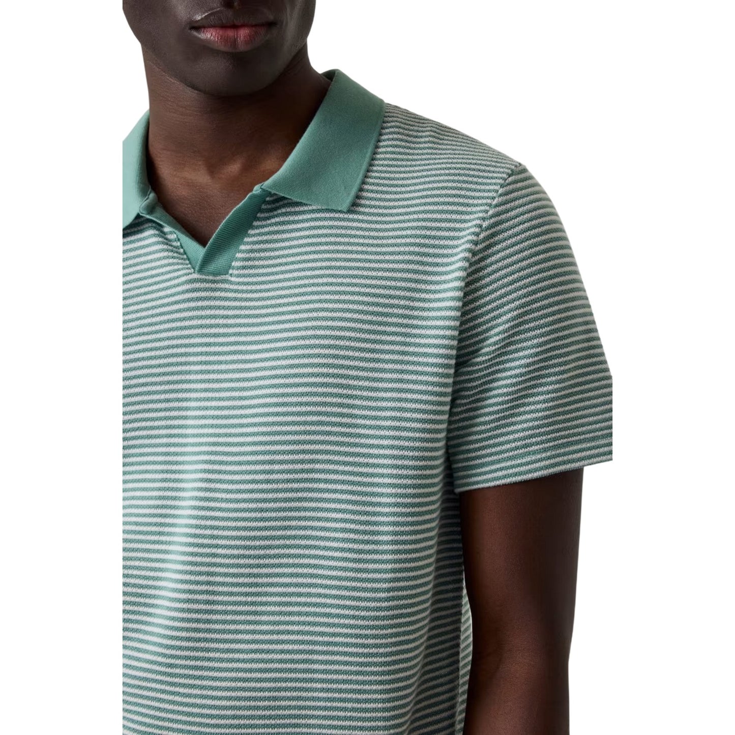 Slick-Blue - Side - Guess Mens Regular Polo Shirt