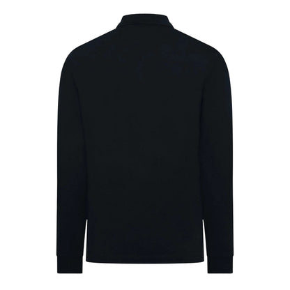 Dark Blue - Back - Hugo Mens Deresolo222 Slim Polo Shirt