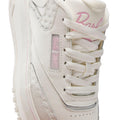 White-Pink - Close up - Reebok Unisex Adult X Barbie Club C Leather Trainers