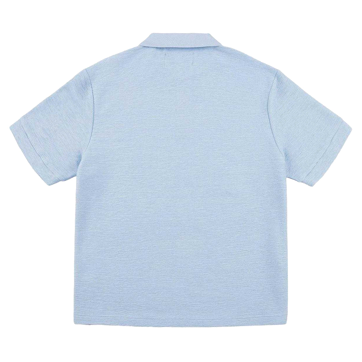 Sky Blue - Back - Prevu Mens Ottoman Polo Shirt
