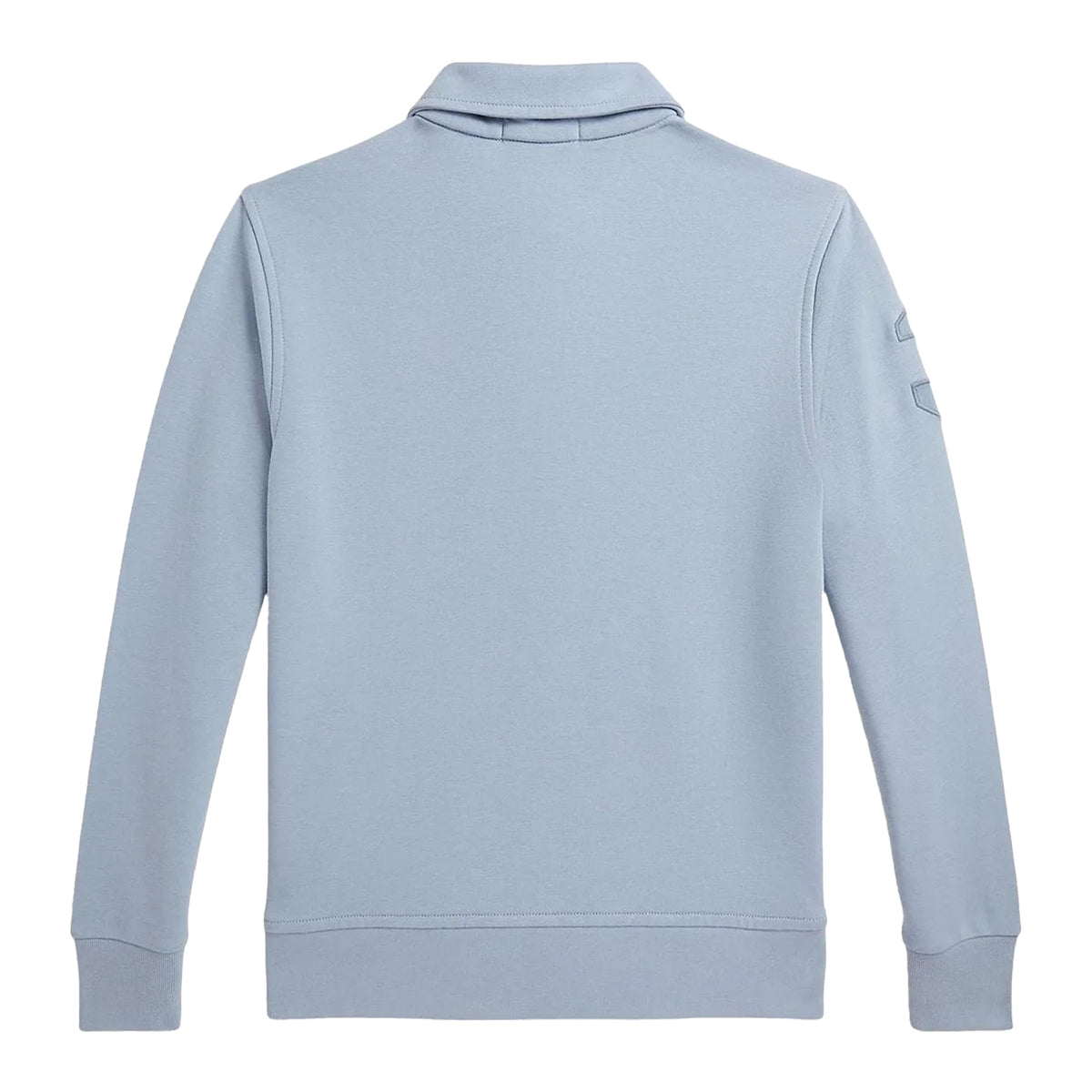 Estate Blue - Back - Ralph Lauren Childrens-Kids Fleece Quarter Zip Sweatshirt