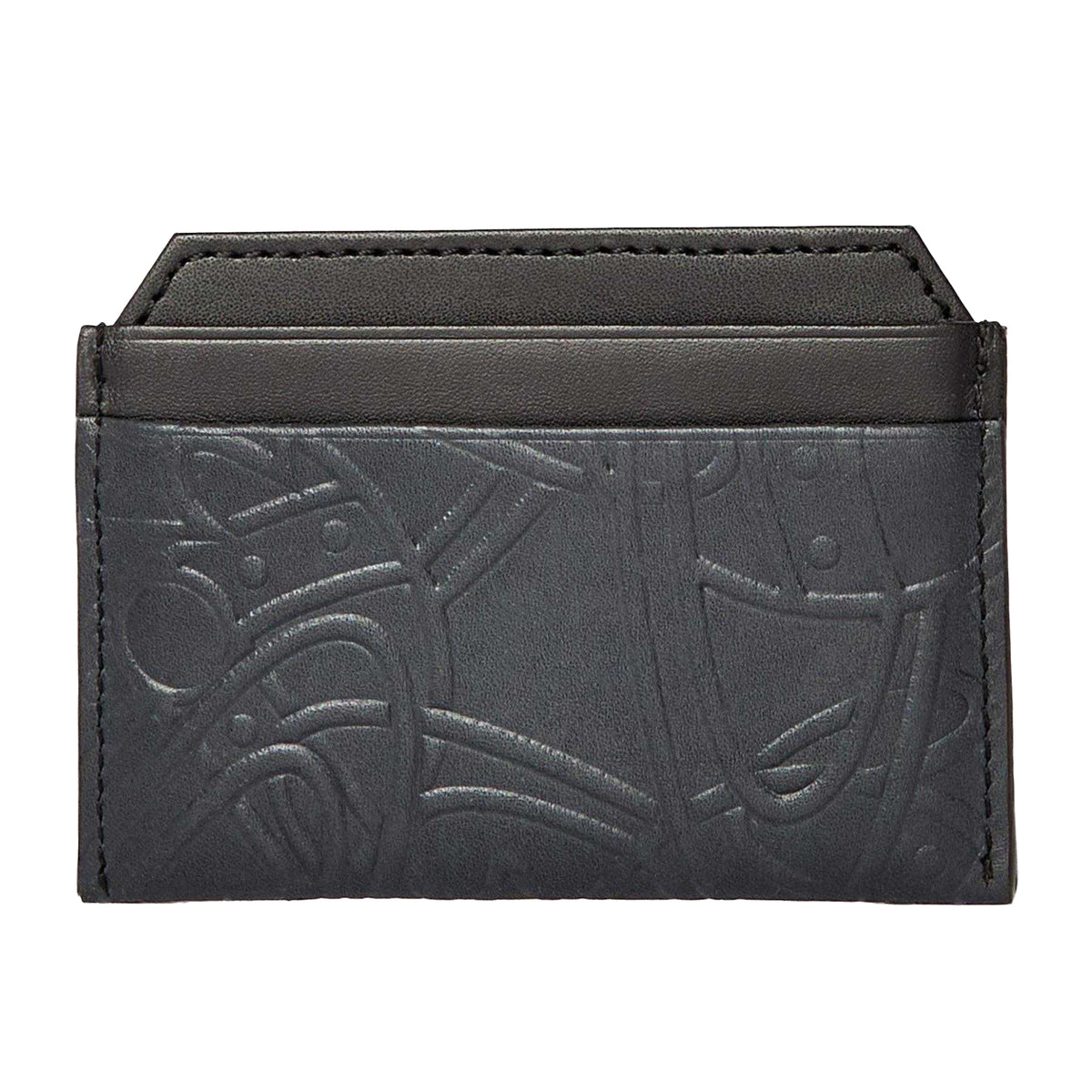 Black - Back - Vivienne Westwood Leather Card Holder