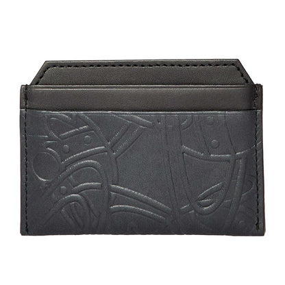 Black - Back - Vivienne Westwood Leather Card Holder