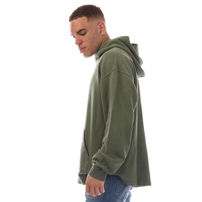 Green - Lifestyle - Diesel Mens S-Bunt-Hood Hoodie