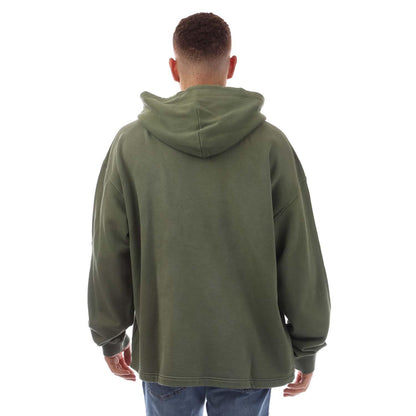 Green - Back - Diesel Mens S-Bunt-Hood Hoodie