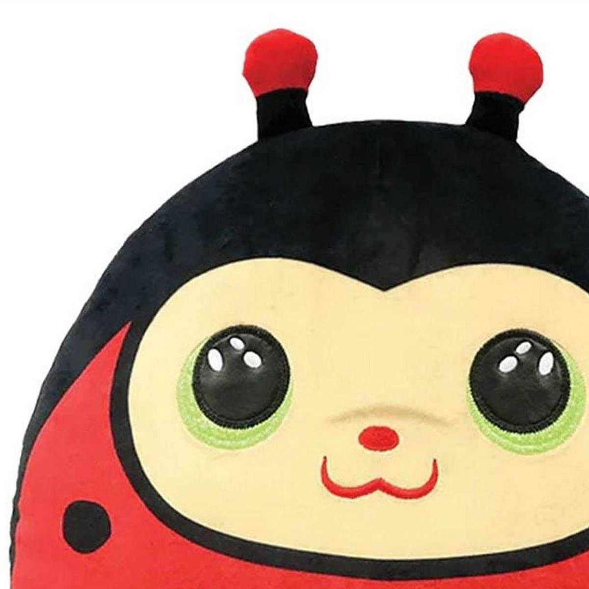 Multicoloured - Side - TY Squish A Boo Ladybird Plush Toy