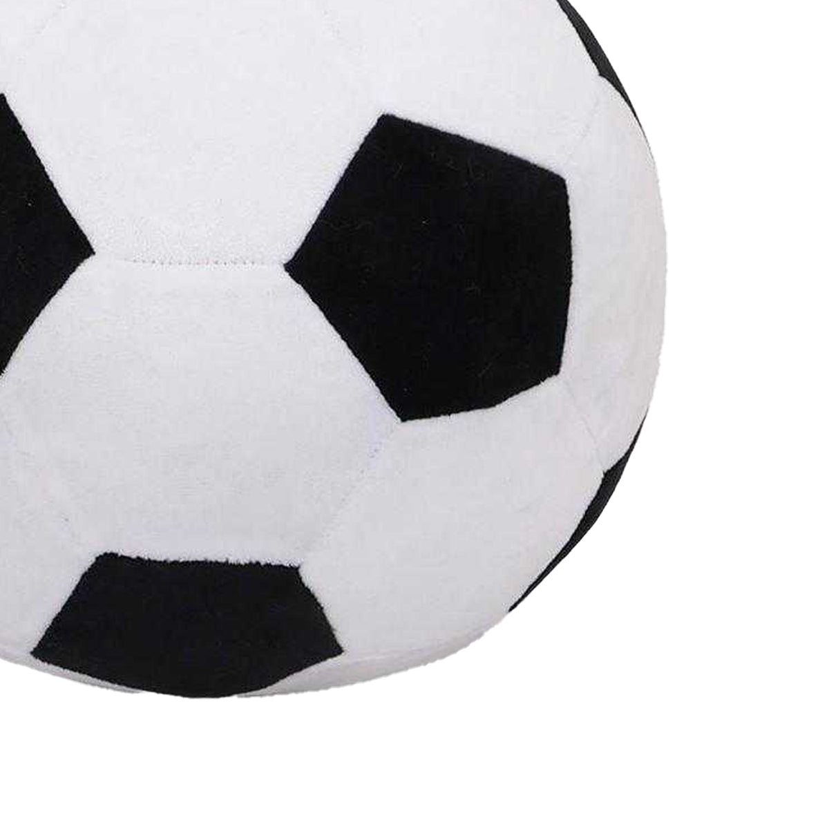 Black-White - Back - Beiki Football Plush Toy
