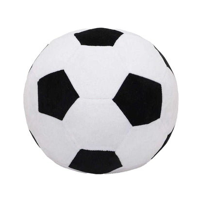 Black-White - Front - Beiki Football Plush Toy