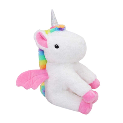 White - Front - Beiki Unicorn Plush Toy