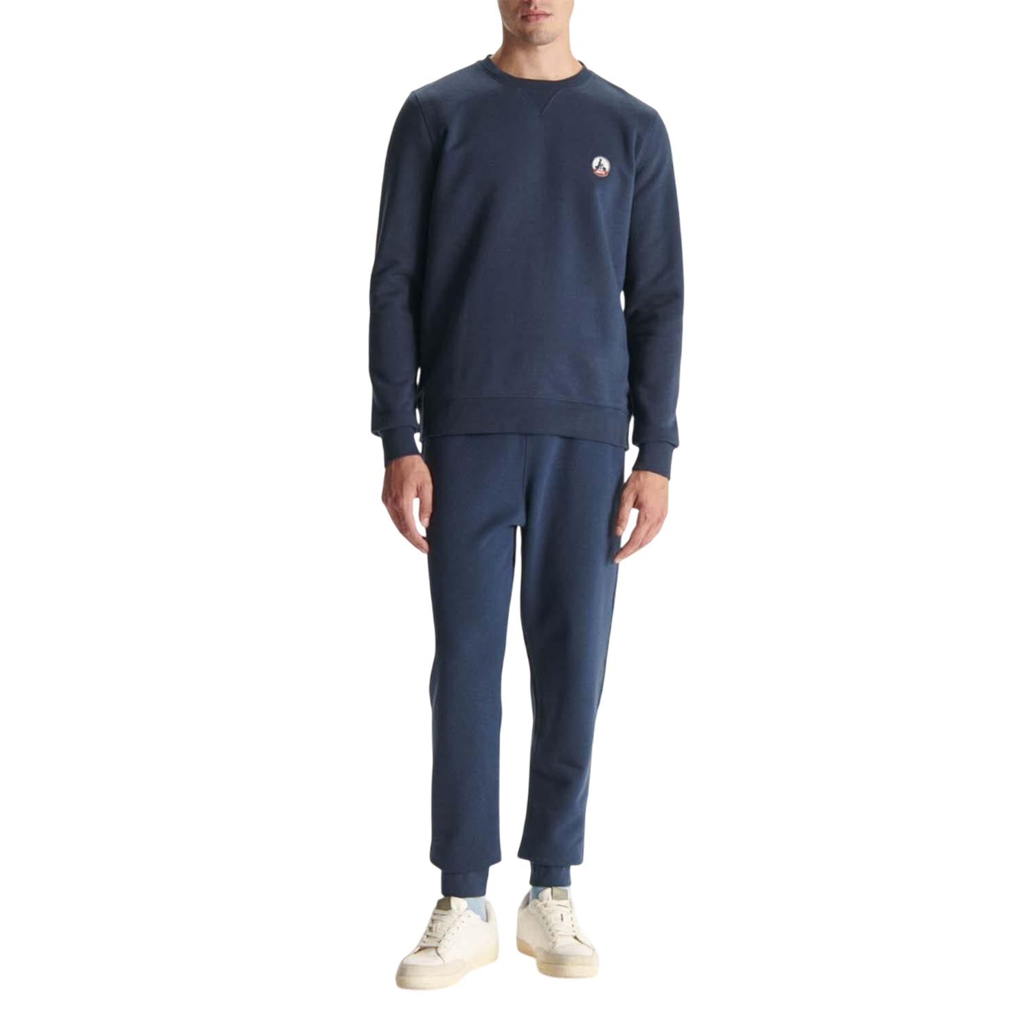 Navy - Side - Jott Mens Braga Sweatshirt