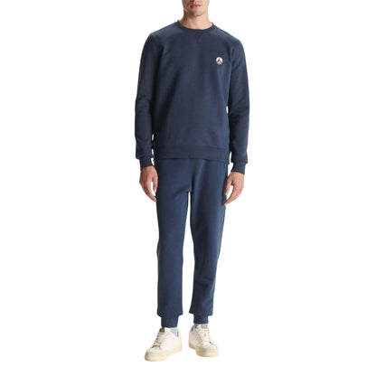Navy - Side - Jott Mens Braga Sweatshirt