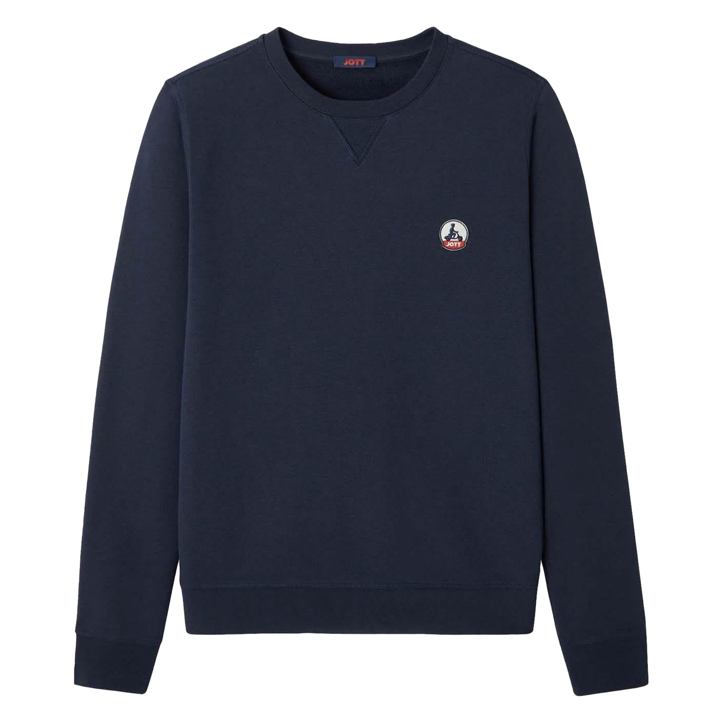 Navy - Front - Jott Mens Braga Sweatshirt