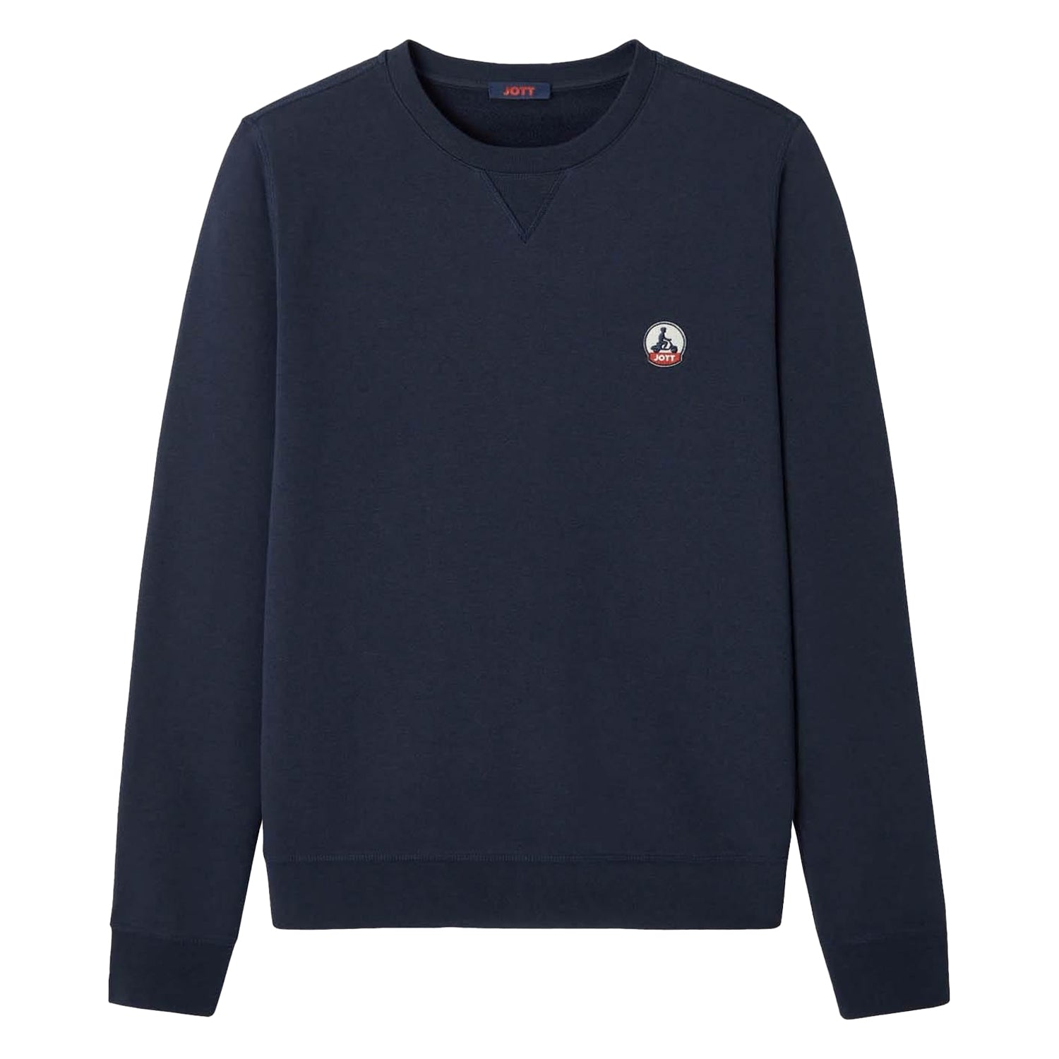 Navy - Front - Jott Mens Braga Sweatshirt