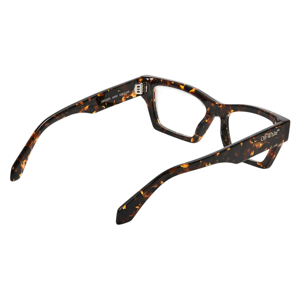 Havana - Back - Off White Unisex Adult Style 7x Tortoise Shell Glasses