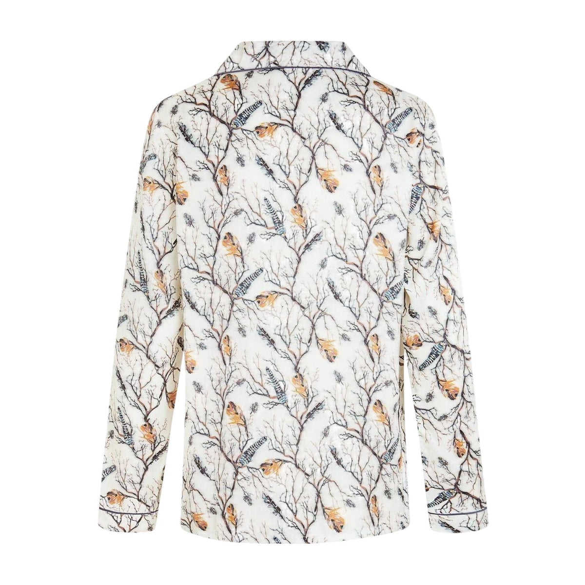 Snow White - Back - CCDK Copenhagen Womens-Ladies Joseph Tree Branch Pyjama Top