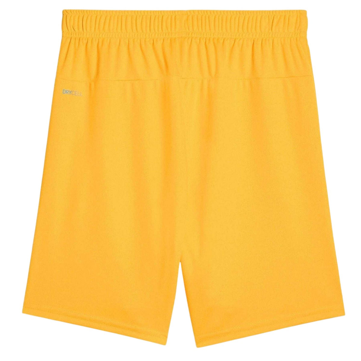 Yellow - Back - Puma Childrens-Kids TeamGoal Football Shorts