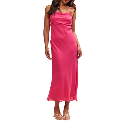 Pink - Front - Nobody´s Child Womens-Ladies Robyn Midaxi Dress