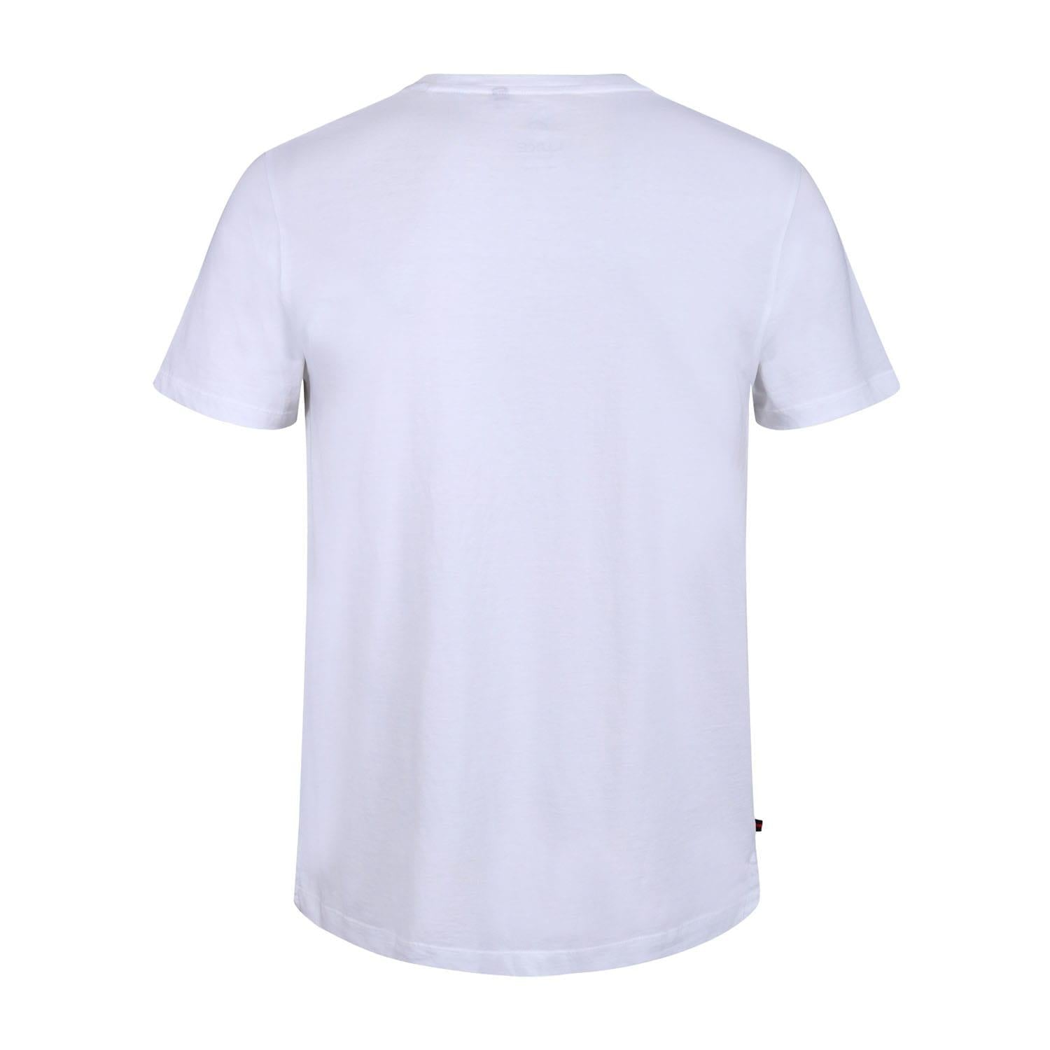 White - Back - Luke 1977 Mens Cogolin Leaf Print T-Shirt